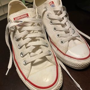 Classic white converse